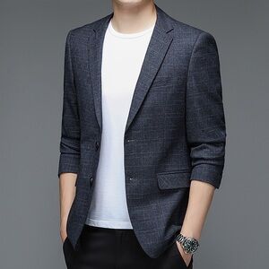 Men's Elegant Charcoal Blazer